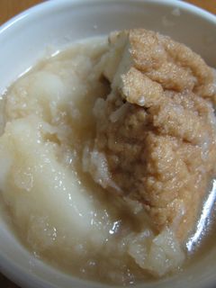 厚揚げのみぞれ煮♪餅入り♪-レシピのメイン写真