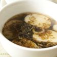 香り豊かな海苔スープ