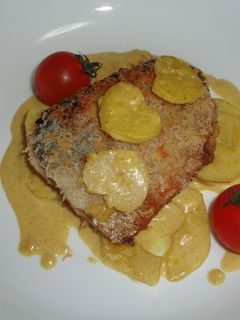さばのマヨパン粉焼き カレーソース-レシピのメイン写真