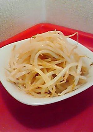 簡単もやしのナムル☆１分クッキング-レシピのメイン写真