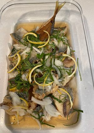 鯵のエスカベッシュ-レシピのメイン写真