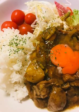こくまろ出汁カレー●チキンたまごカレー-レシピのメイン写真