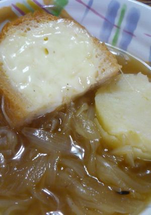 玉ねぎﾊﾟﾝスープ-レシピのメイン写真
