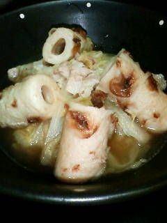 簡単! 白菜 豚肉 ちくわのほんわか煮-レシピのメイン写真