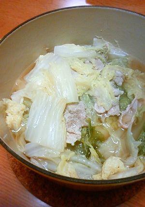 簡単☆美味！白菜と豚肉のトロトロ煮-レシピのメイン写真
