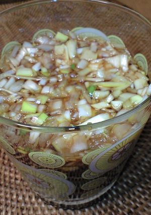 ネギ醤油-レシピのメイン写真