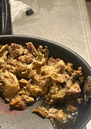 新しい味発見😳豚肉なすびのあさり炒め🦪-レシピのメイン写真