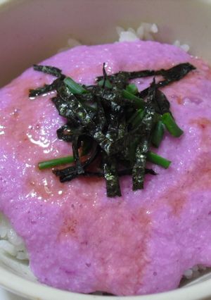 絶品！紫やまいも丼-レシピのメイン写真