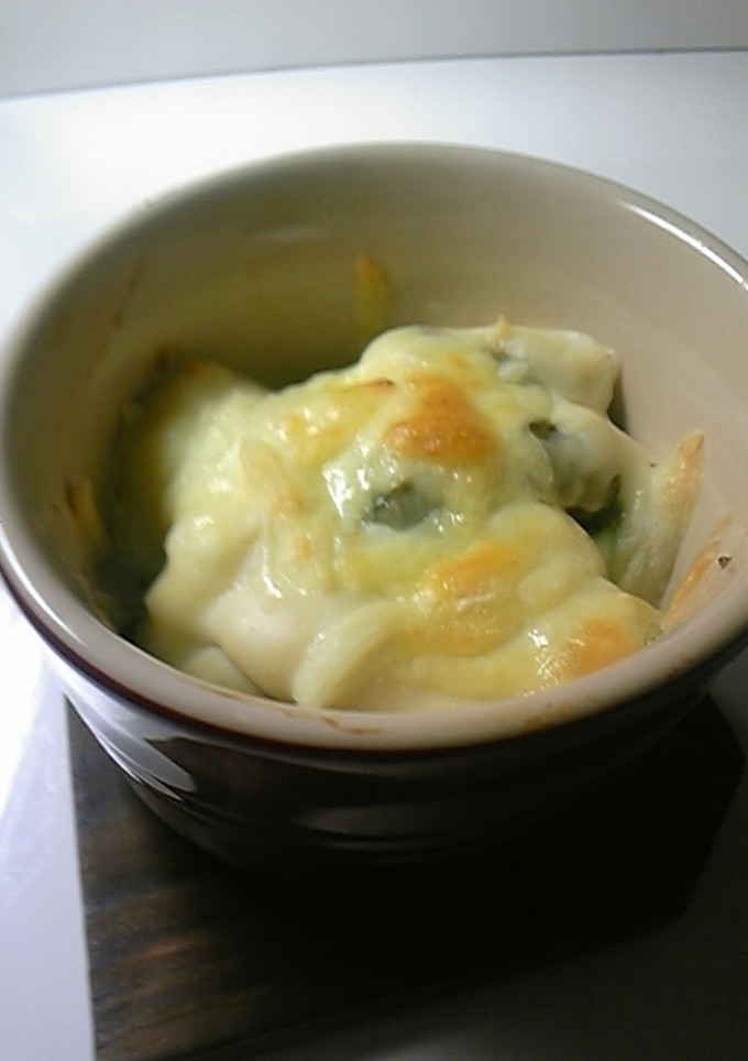 牡蠣とほうれん草のグラタン-レシピのメイン写真