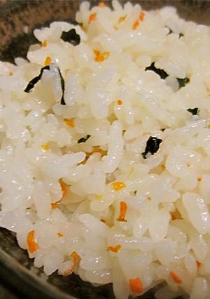 にんじんわかめごはん-レシピのメイン写真