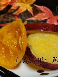 さつまいものみかん煮-レシピのメイン写真