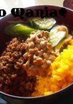 ご飯がススム！そぼろご飯♪-レシピのメイン写真