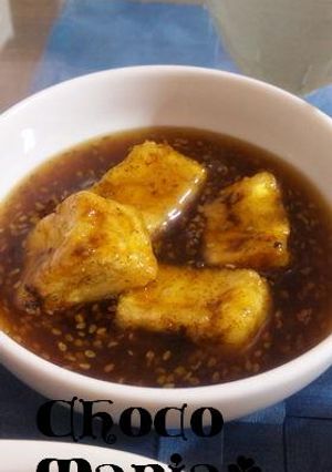 料亭味..*「揚げ豆腐のあんかけ」.;*-レシピのメイン写真