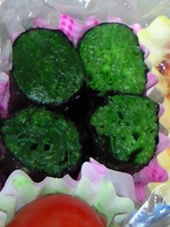 ★簡単❤お弁当に★のり巻きほうれん草★-レシピのメイン写真