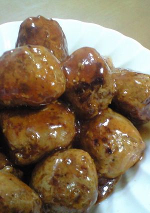 フライパンひとつで艶トロ肉団子-レシピのメイン写真