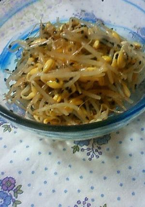 レンジでチンするだけ！簡単もやしナムル-レシピのメイン写真