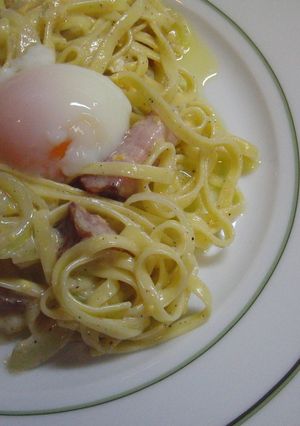 ♡我が家流（？）の基本のカルボナーラ♡　-レシピのメイン写真