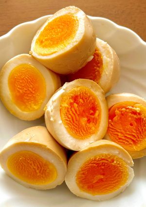 時短で超簡単！フライパンで作る煮卵-レシピのメイン写真