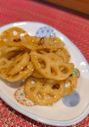 シャキシャキれんこんのきんぴら-レシピのメイン写真