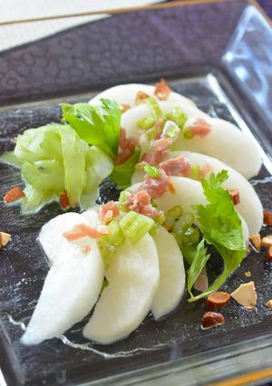 幸水梨で楽しむ アペリティフ（前菜）♪-レシピのメイン写真
