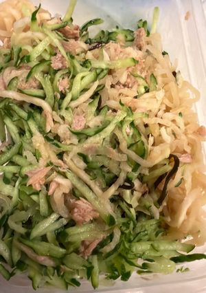 切り干し大根とツナと塩昆布サラダ-レシピのメイン写真