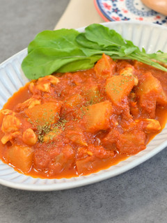 冬瓜とチキンのトマト煮-レシピのメイン写真