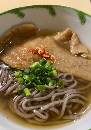 シンプル・きつねそば-レシピのメイン写真