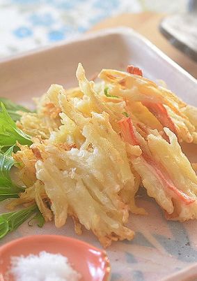 爽やかな辛さ 新ショウガのかき揚げ♪-レシピのメイン写真