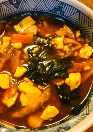 レトルト活用●具だくさん豆腐のみそ汁-レシピのメイン写真