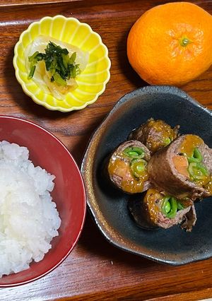 【健康介護】お野菜の肉巻き-レシピのメイン写真