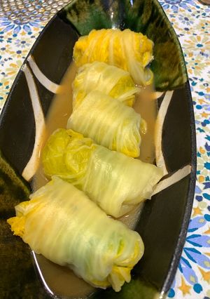 ジュワッと美味しい牡蠣のロール白菜-レシピのメイン写真