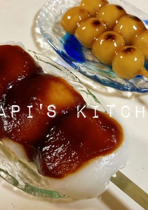 お団子=チンして出来立ての美味しさ♪-レシピのメイン写真