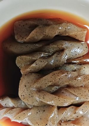 ねじりこんにゃくの甘辛煮-レシピのメイン写真