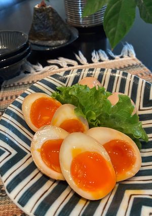 おかんレシピ𓀤𓀣 煮卵-レシピのメイン写真