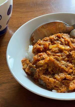 トマトソース缶で簡単鯖のスパイスカレー-レシピのメイン写真