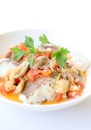 意外と簡単【鯛のデュグレレ】フランス料理-レシピのメイン写真