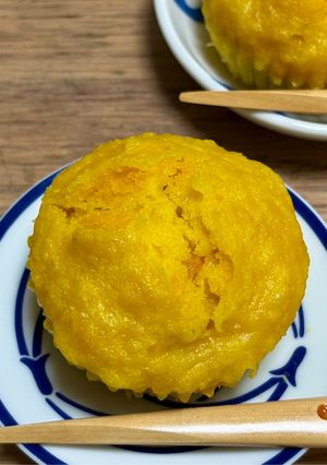 黄色い♪蒸しパン-レシピのメイン写真