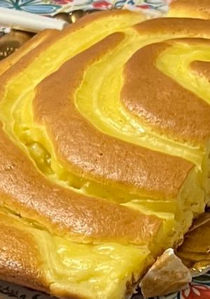 🌀カスタードクリームのりんごケーキ-レシピのメイン写真