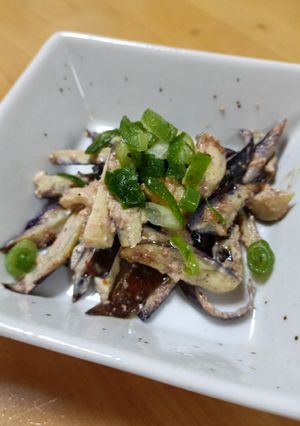 茄子のめんたいマヨ炒め-レシピのメイン写真