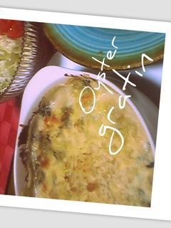 牡蠣とほうれん草のグラタン-レシピのメイン写真