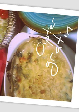 牡蠣とほうれん草のグラタン-レシピのメイン写真