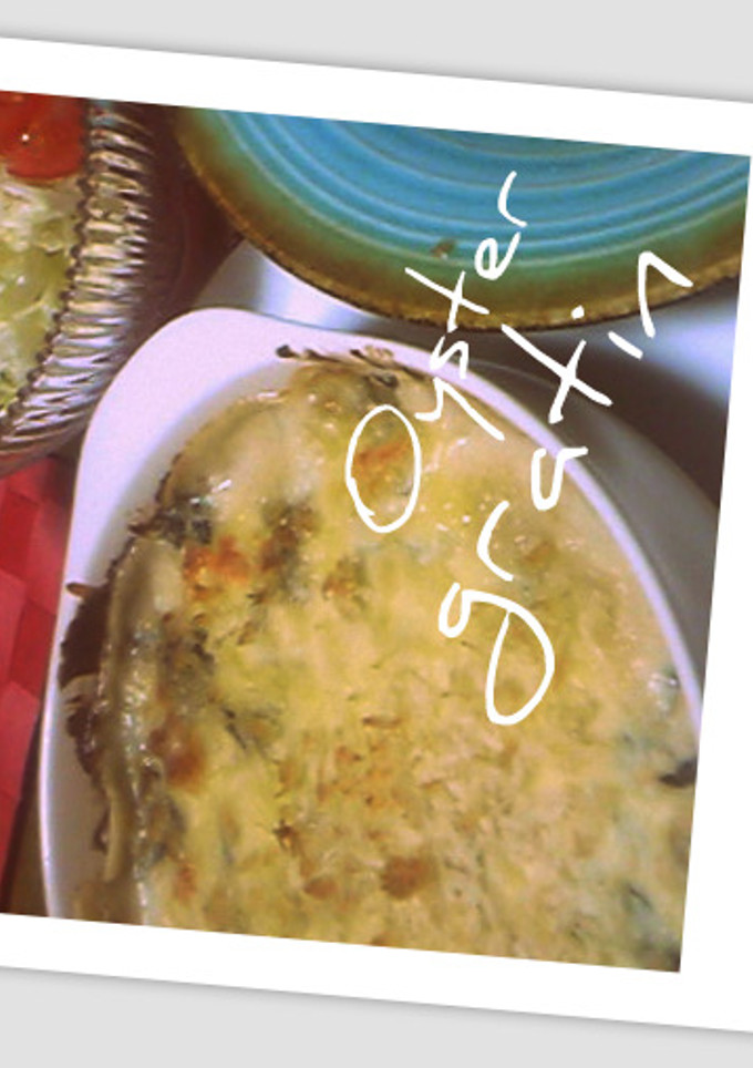 牡蠣とほうれん草のグラタン-レシピのメイン写真
