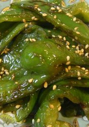 ピーマンの素揚げ醤油-レシピのメイン写真