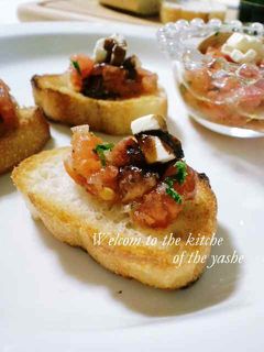 簡単トマトカナッペ-レシピのメイン写真