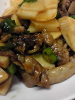 たけのこと豚肉の甘辛炒め-レシピのメイン写真