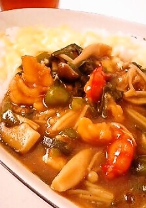 エビニラピーマンのカレー-レシピのメイン写真