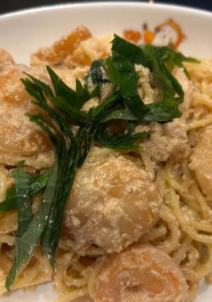めんたいクリームパスタ-レシピのメイン写真