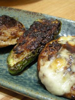 しいたけの肉詰めとピーマンの肉詰め-レシピのメイン写真