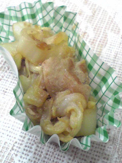 今日のお弁当♪白菜メイン☆しょうが焼き-レシピのメイン写真
