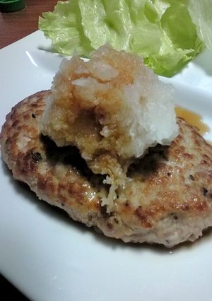 ヘルシー☆和風キノコ・豆腐ハンバーグ☆-レシピのメイン写真